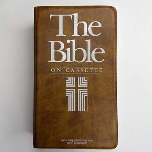 The Bible On Cassette NIV New Testament Hosanna 12 Tape Audio Boxed Set No Test